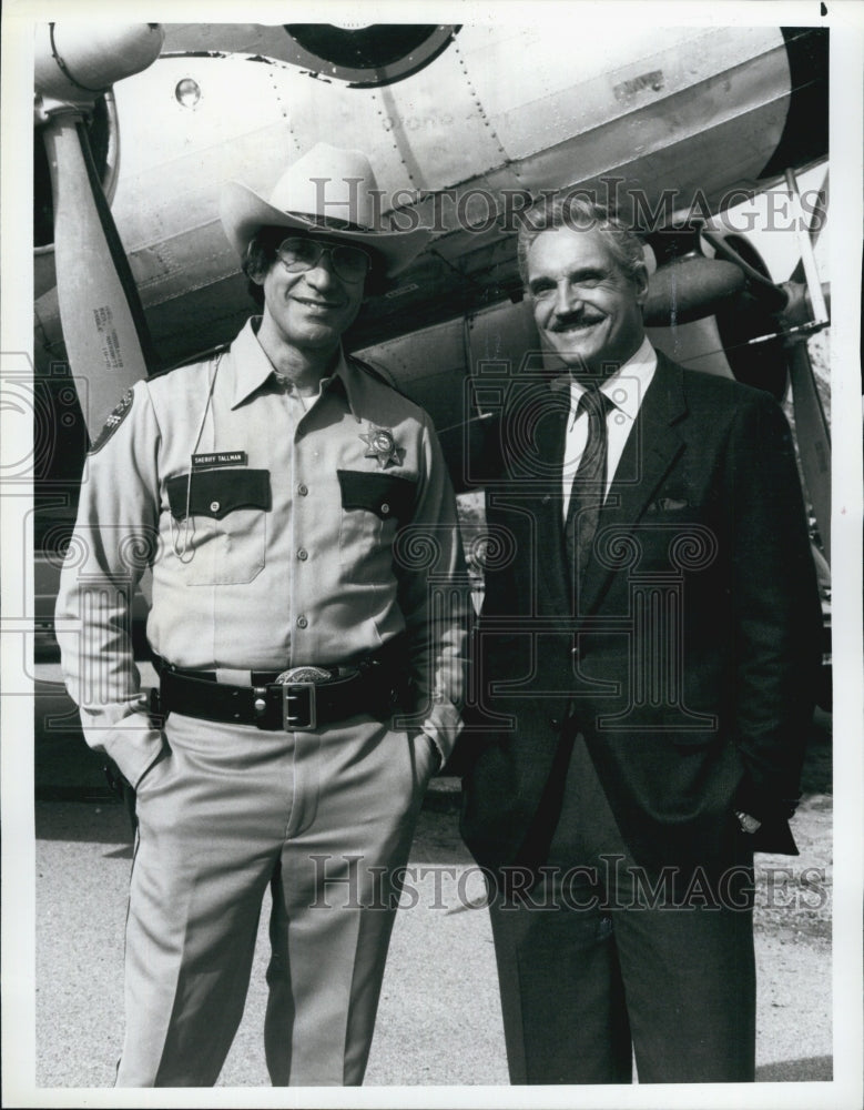 1986 Press Photo &quot;Forced Landing&quot; on &quot;Blacke&#39;s Magic&quot; NBC - Historic Images