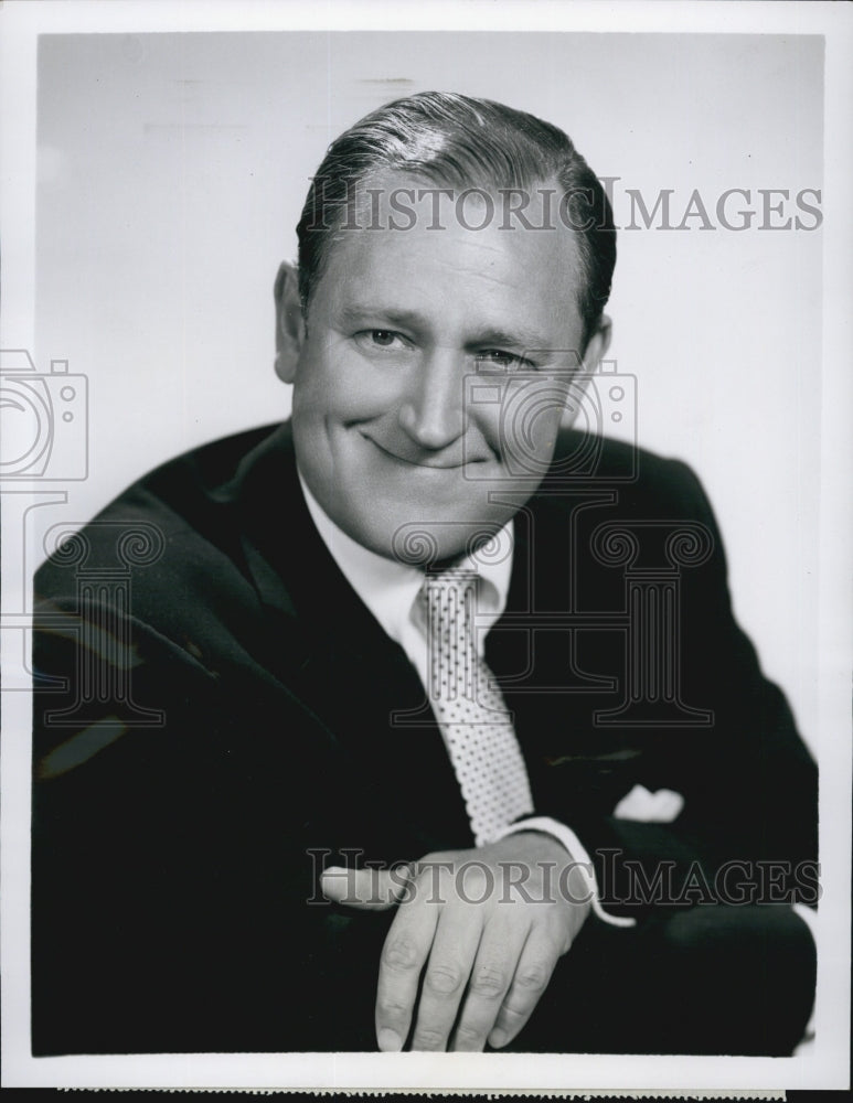 1954 Press Photo Eddie Mayehoff &quot;That&#39;s My Boy&quot; - Historic Images