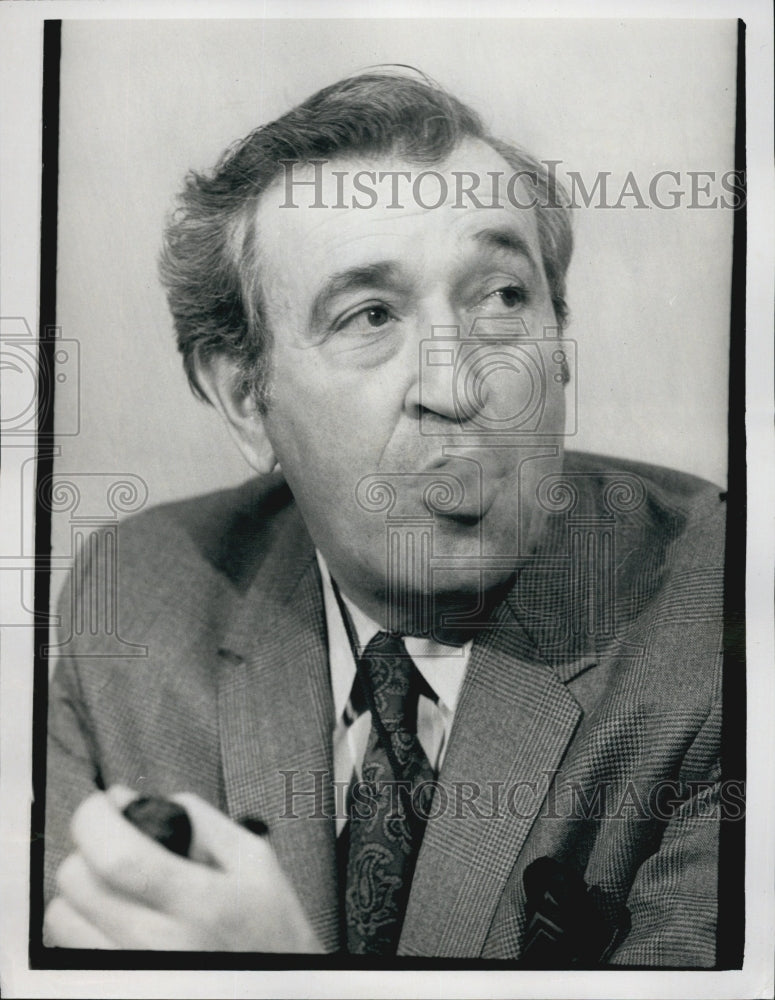 1971 Press Photo Jerome B. Wiesner, President of MIT Corp. - Historic Images