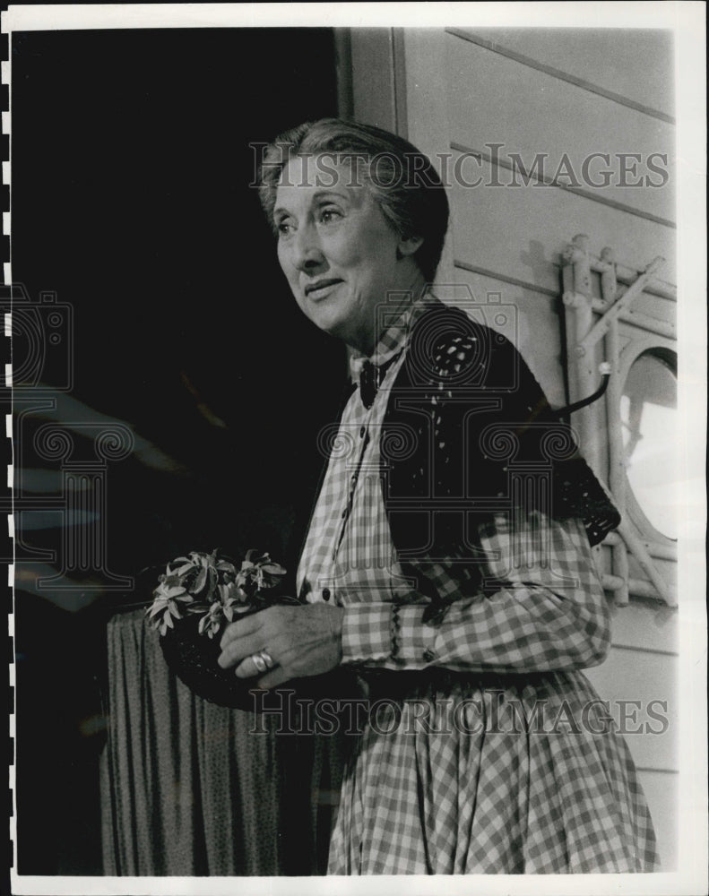 1955 Press Photo Charlotte Greenwood a American actress and dancer. - Historic Images