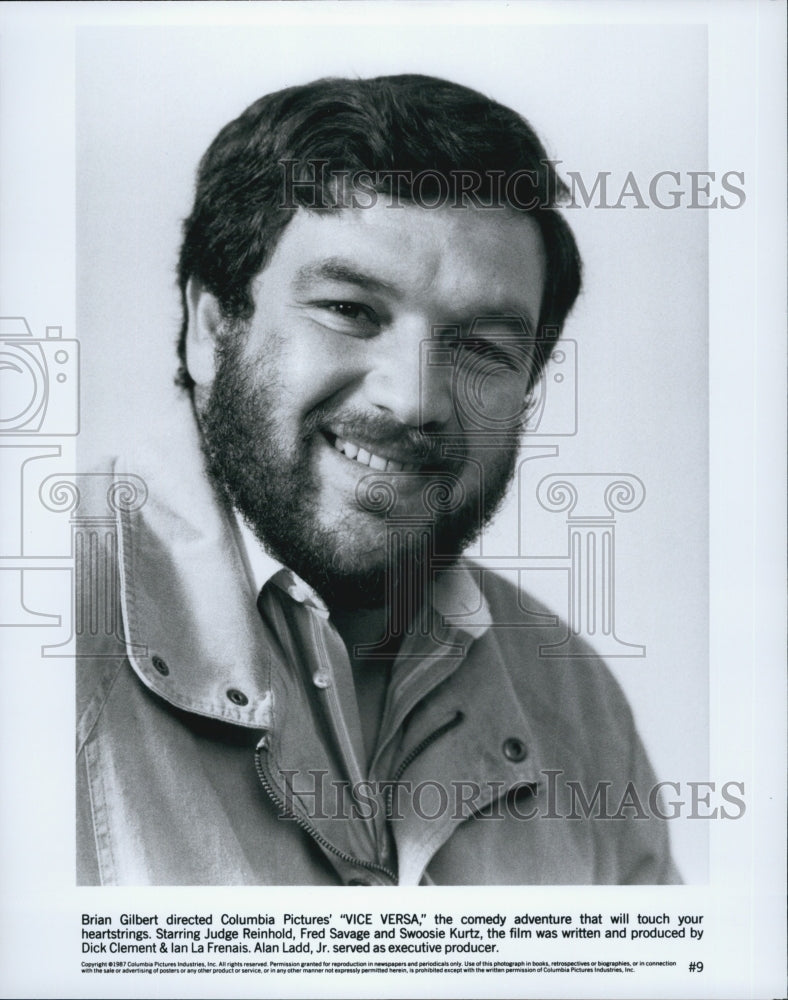 1987 Press Photo Brian Gilbert in "Vice Versa" - Historic Images