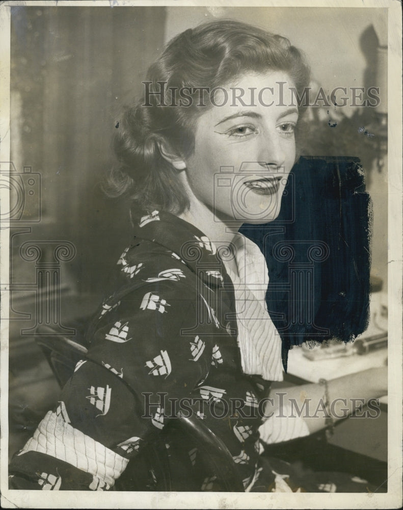 1936 Press Photo British actress and dancer Sarah Churchill - Historic Images