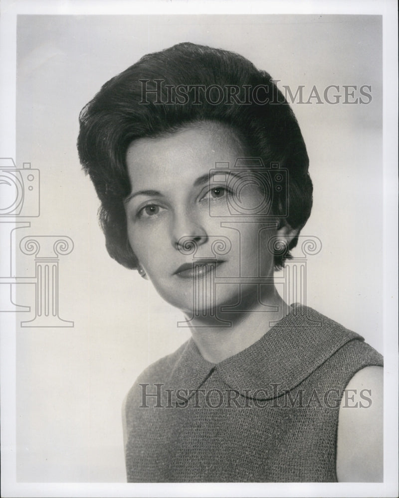 1967 Press Photo Kathryn Oliphant, Coordinator of Consulting Services Assn - Historic Images
