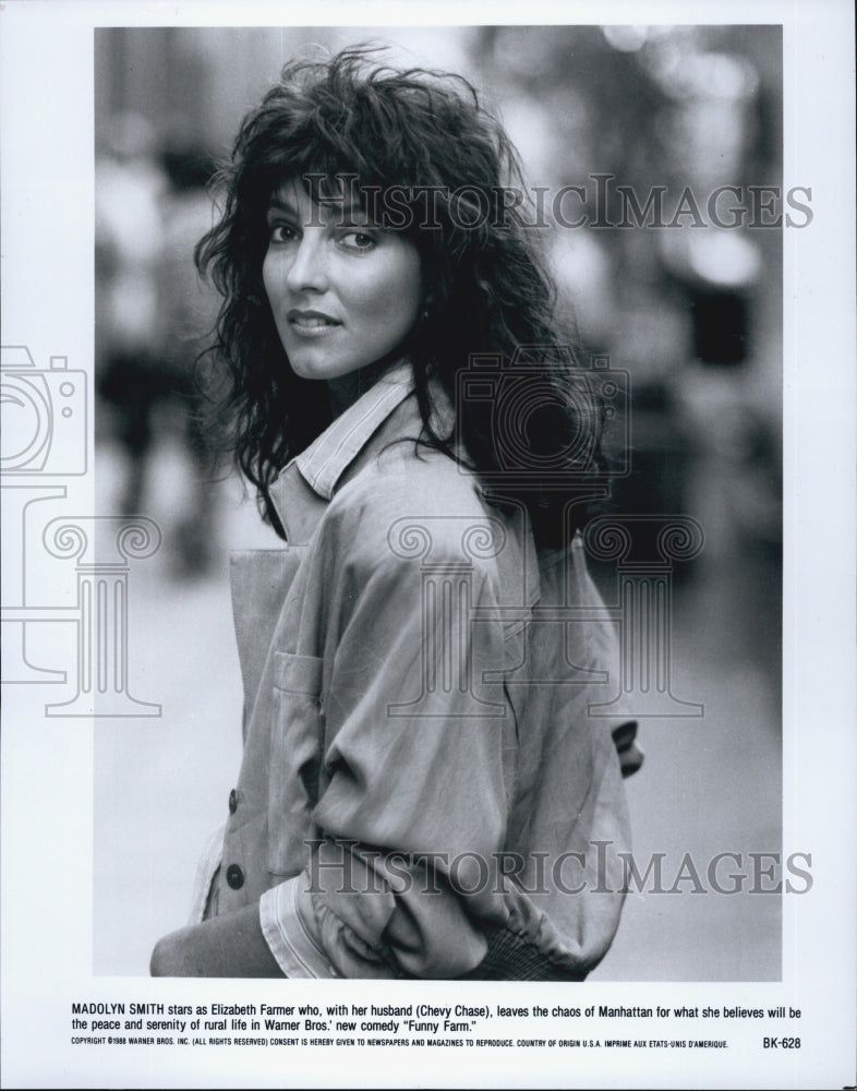 1986 Madolyn Smith in "Funny Farm" - Historic Images