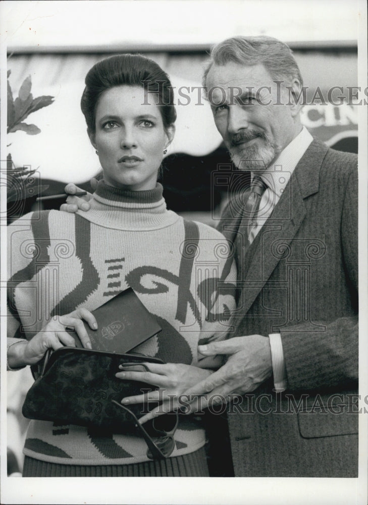 1986 Press Photo Madolyn Smith & Gunther Harton - Historic Images