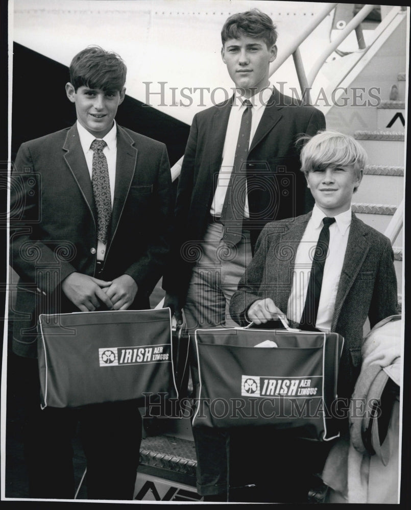 1966 Press Photo Carling World Golf Championship Theodore Mayer Stephen Grande - Historic Images