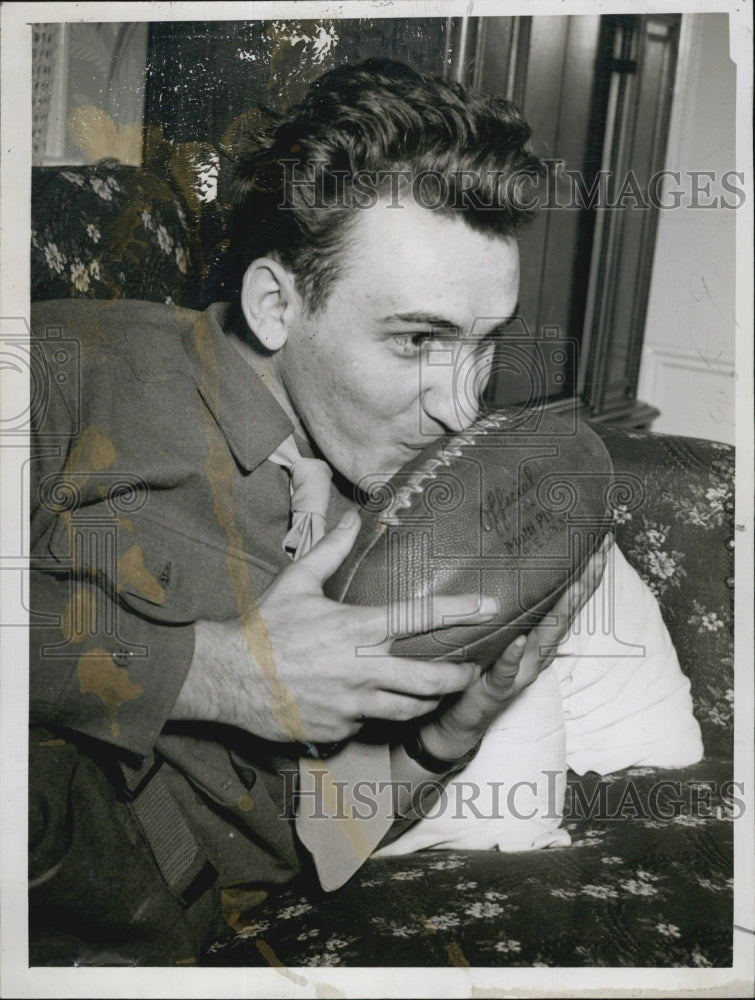 1945 Press Photo Louis Di Savatino WW II vet - Historic Images