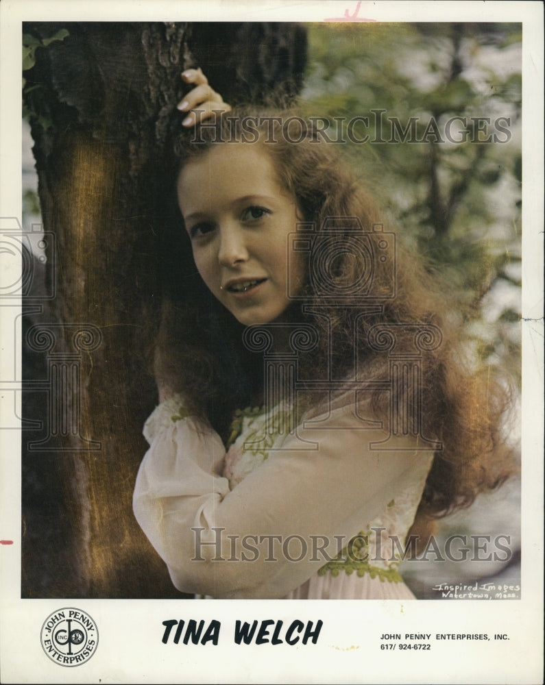 1978 Press Photo Singer Tina Welch - Historic Images