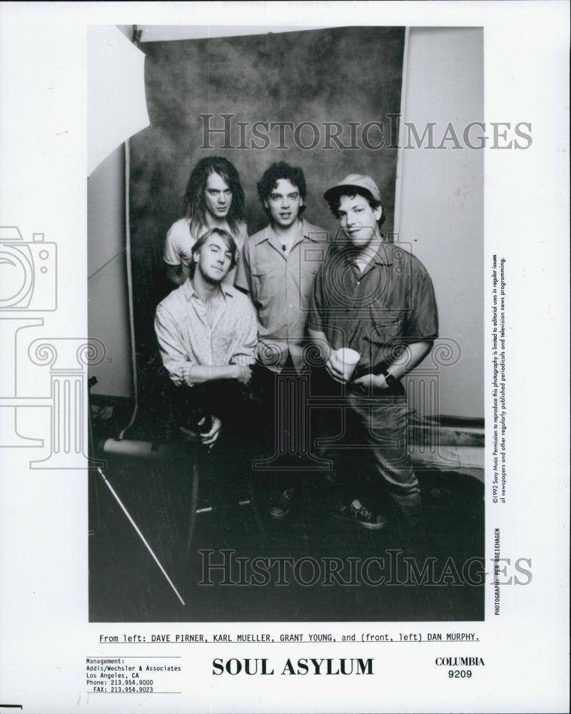 1993 Press Photo Soul Asylum - Historic Images