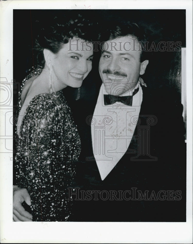 1992 Press Photo Linda Cellucci &amp; Sebuh Petrosian - Historic Images