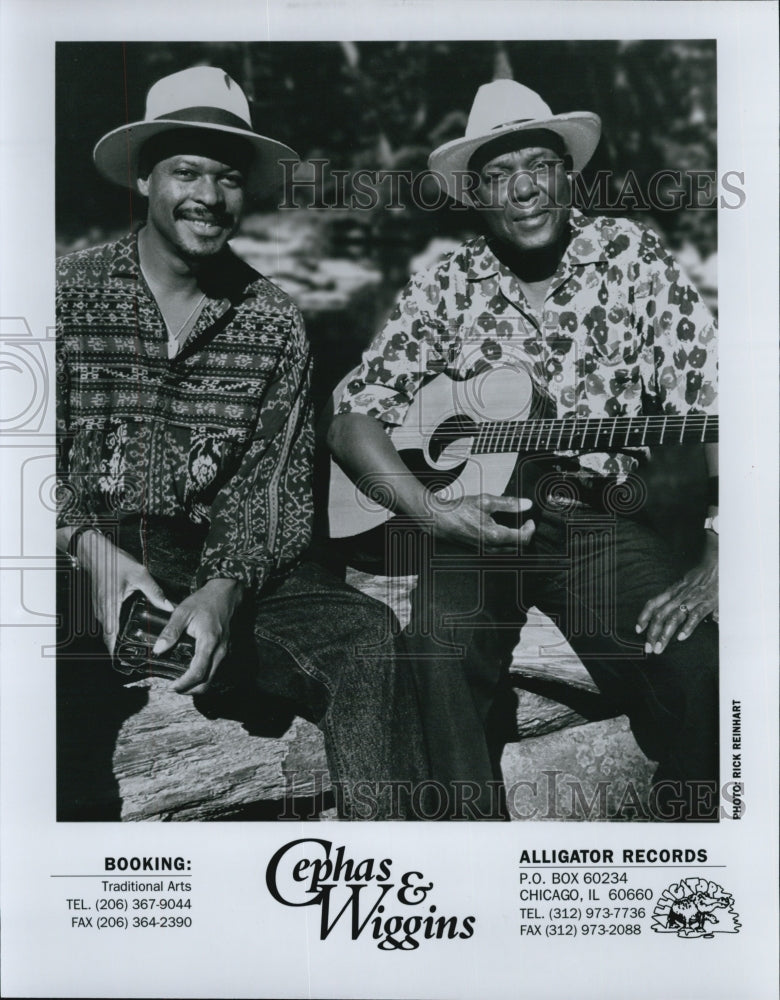 Press Photo Cephas And Wiggins - Historic Images