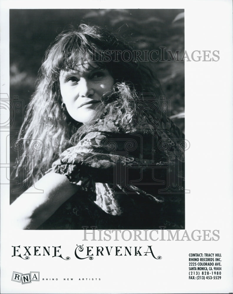 Press Photo Exene Cervenka - Historic Images