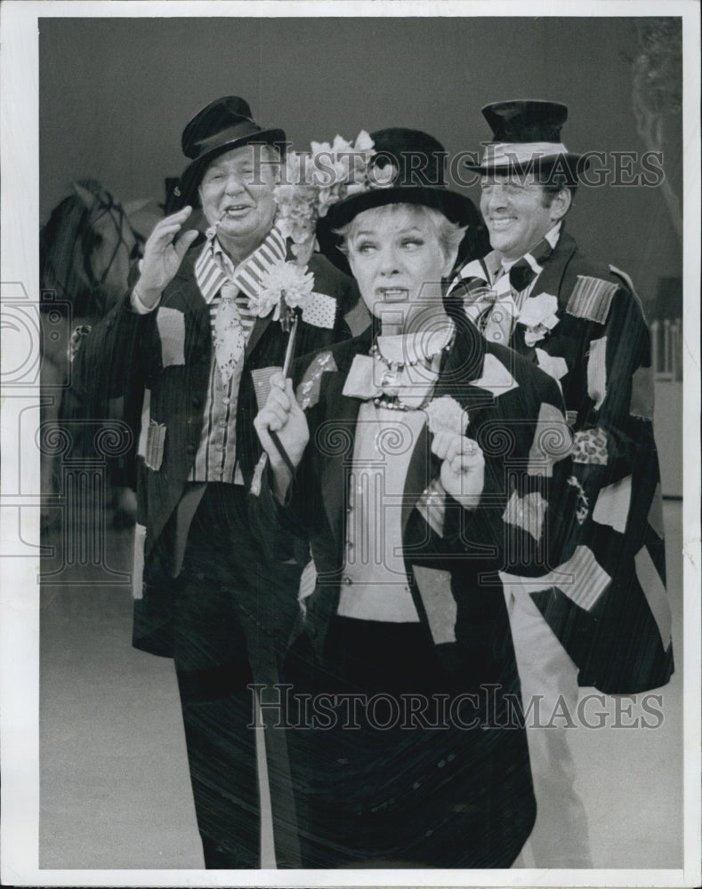 1966 Press Photo Alice Faye on &quot;The Dean Martin Show&quot; - Historic Images