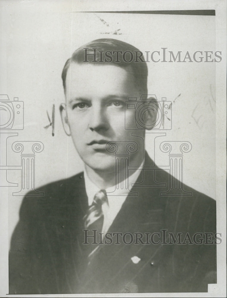 1948 Press Photo Chester L Somers,political candidate - Historic Images