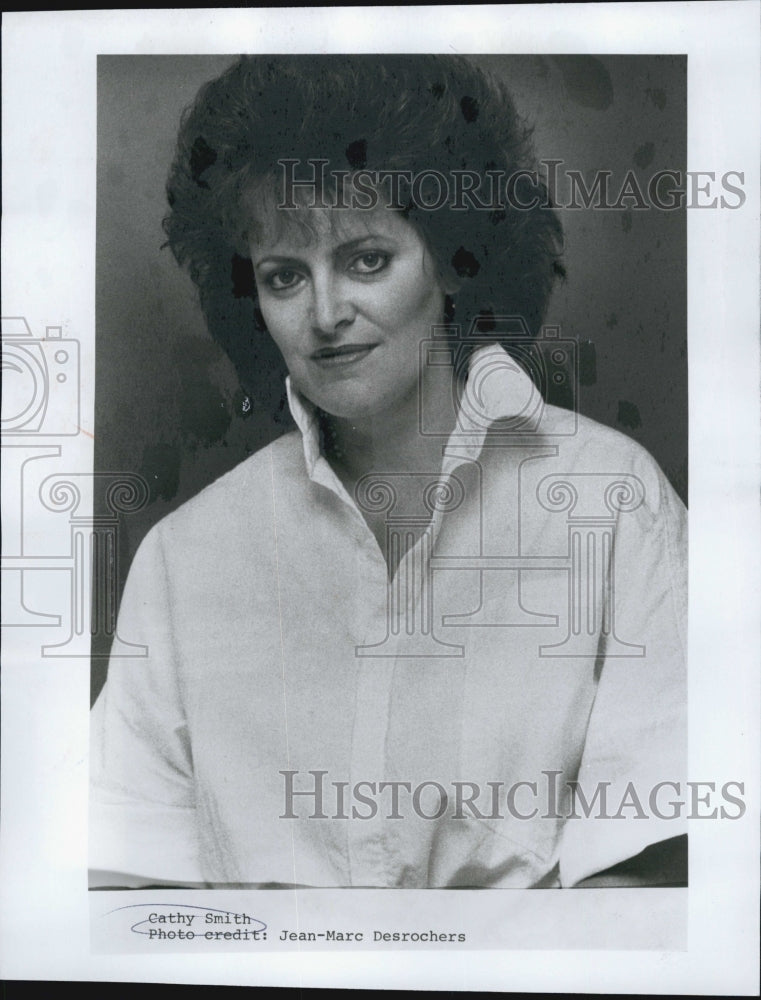 Press Photo Actress Cathy Smith - Historic Images