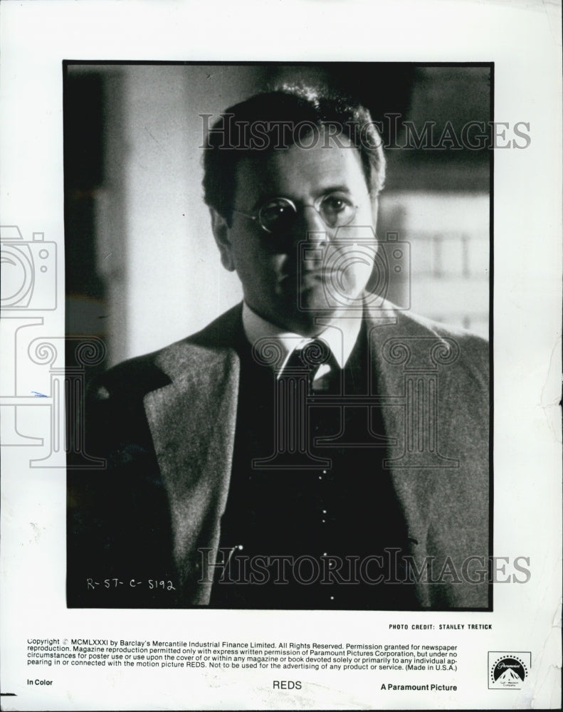 Press Photo Paul Sorvino in "Reds" from Paramount - Historic Images