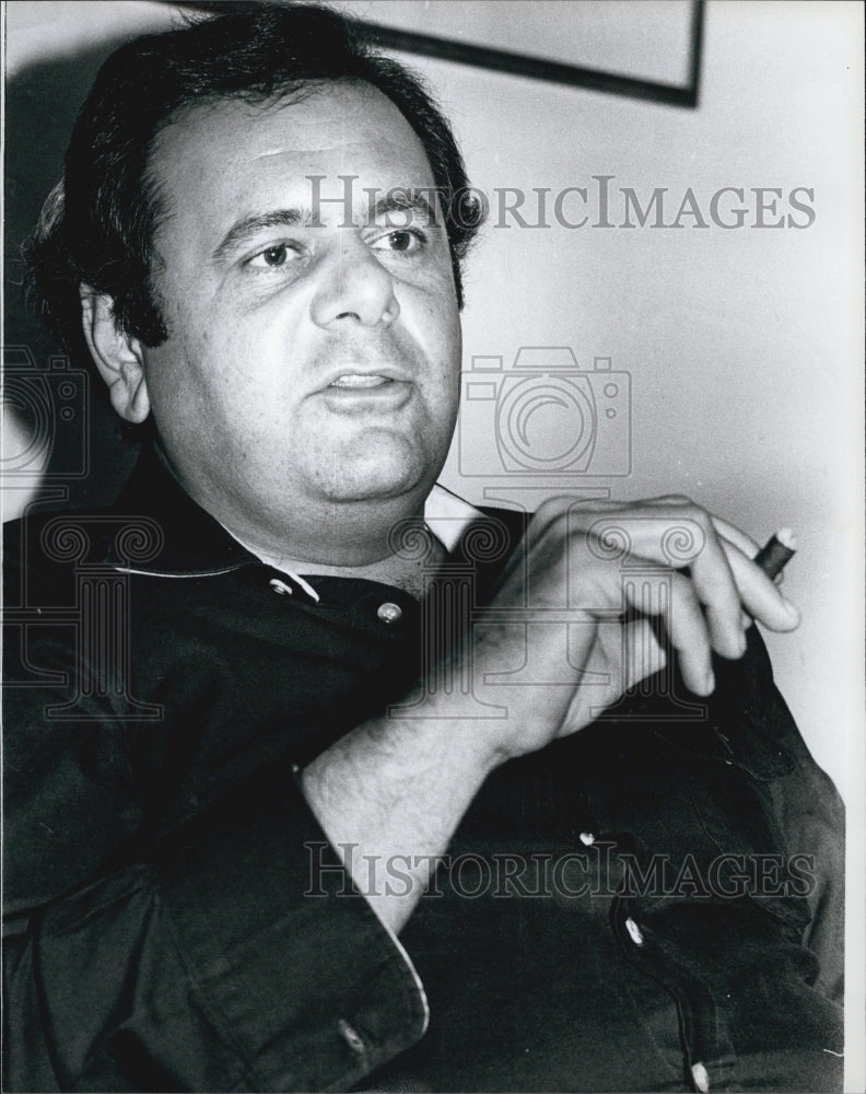 Press Photo Paul Sorvino in Interview at The Ritz - Historic Images