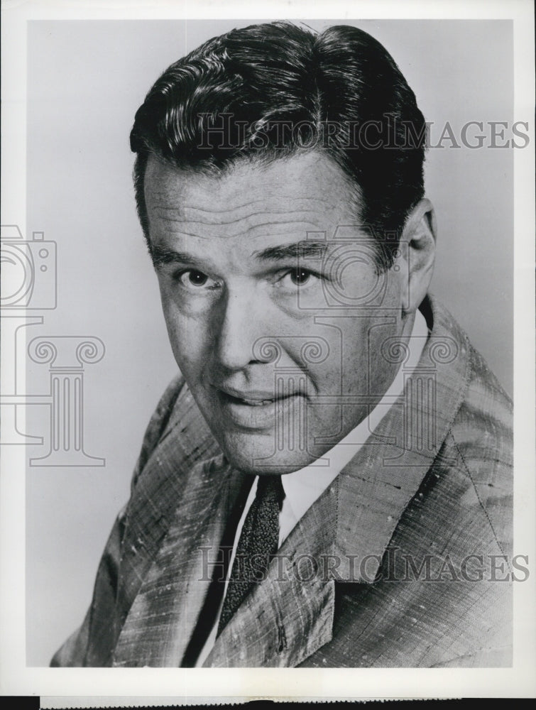 1961 Press Photo Close Up Queen For A Day Star Jack Smith- About Faces-ABC TV - Historic Images