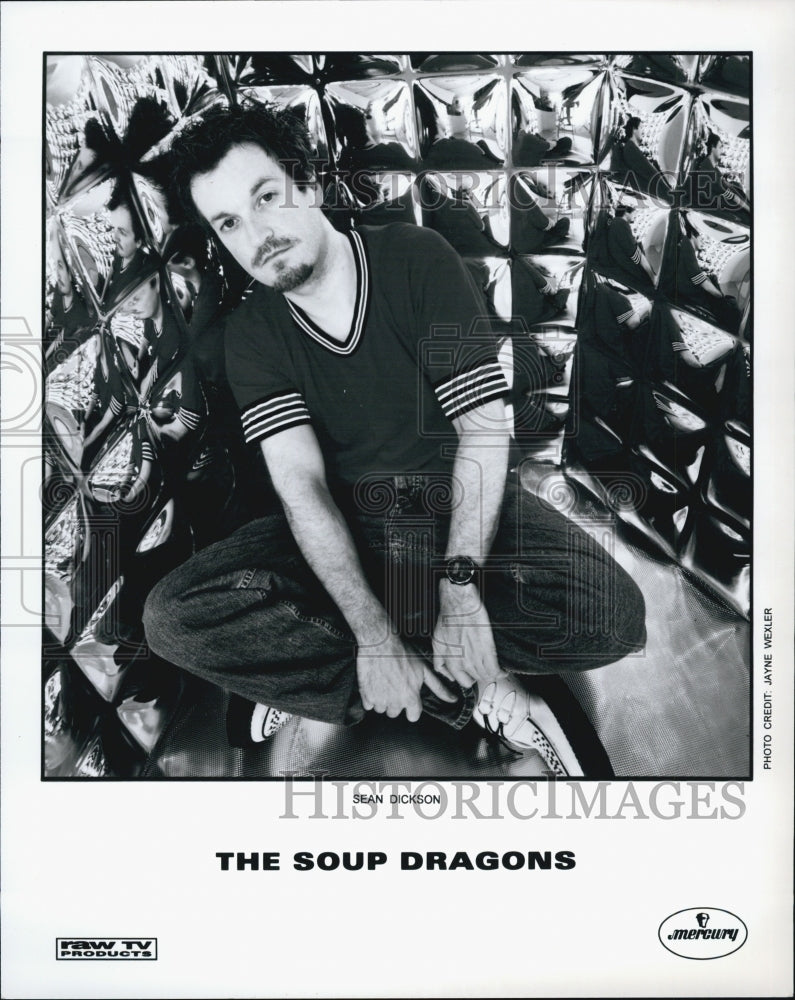 Press Photo Sean Dickson THE SOUP DRAGONS Mercury Records - Historic Images