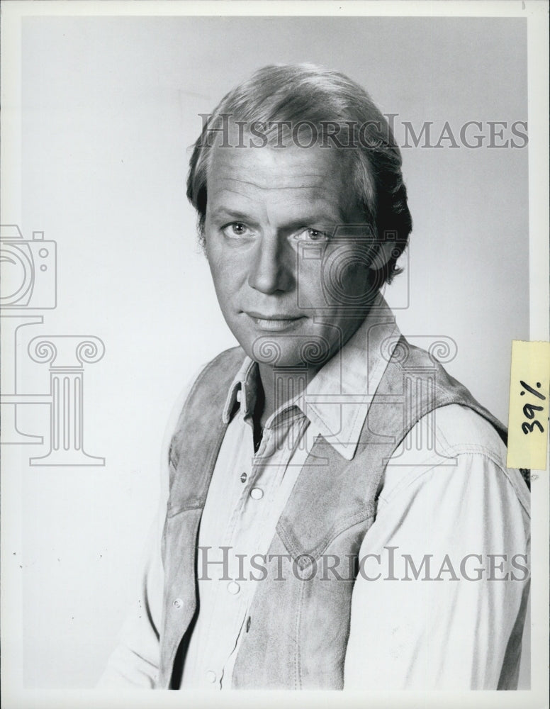 1983 Press Photo David Soul in "The Yellow Rose" - Historic Images