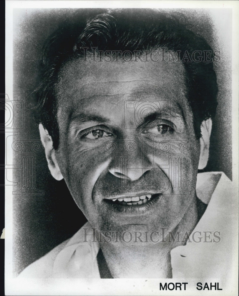 1988 Press Photo A picture of Mort Sahl - Historic Images