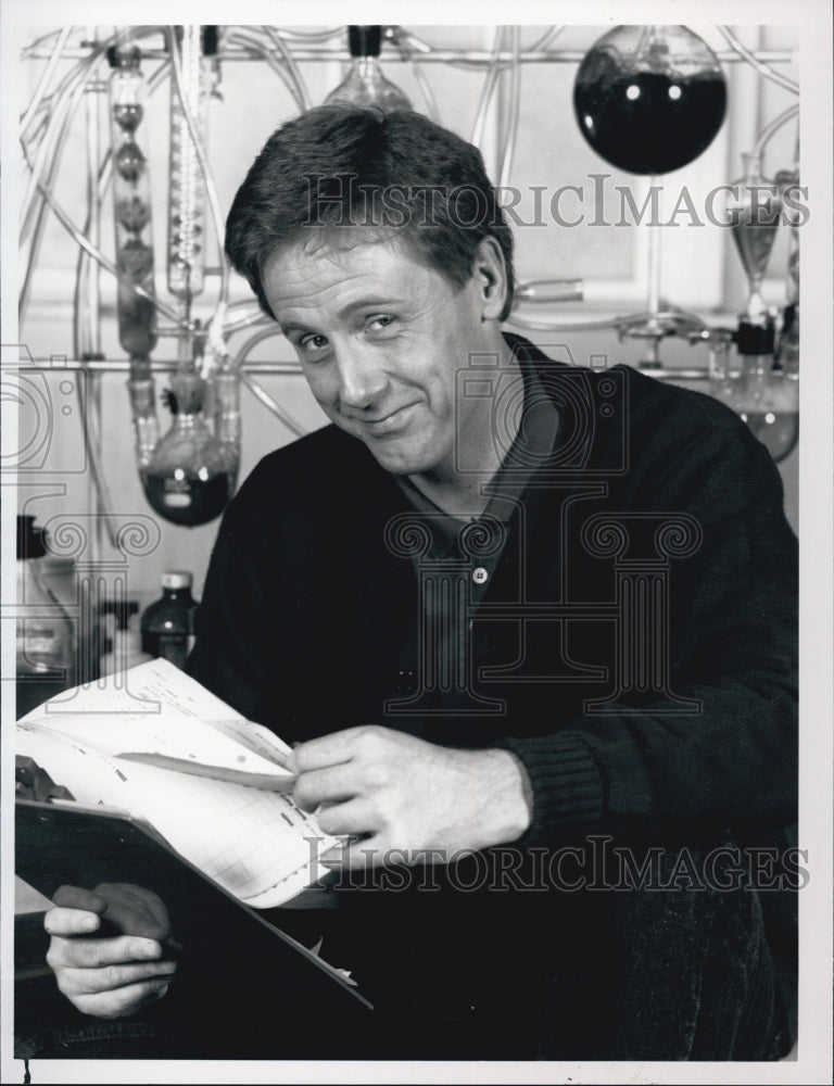 1988 Press Photo Harry Anderson Actor THE ABSENT MINDED PROFESSOR - Historic Images