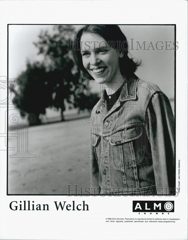 1996 Press Photo Gillian Welch, Singer - Historic Images