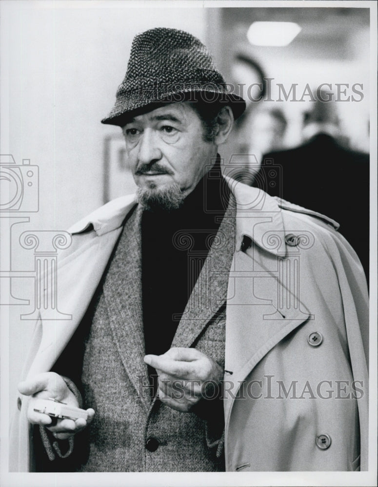 1976 Press Photo David Opatoshu the man in the picture - Historic Images