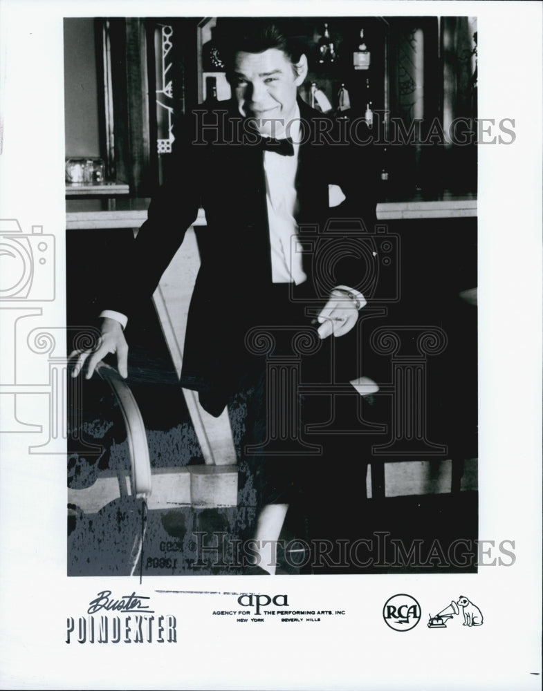 Press Photo Buster Poindexter American rock, protopunk, blues, and pop singer. - Historic Images