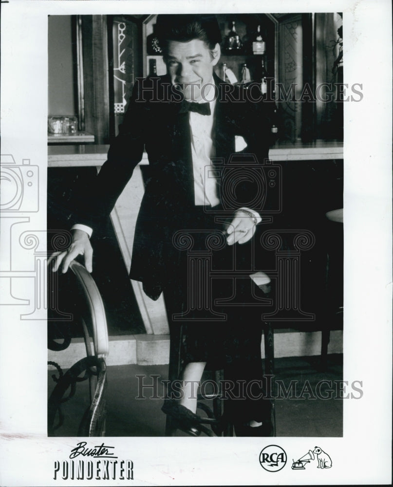 1989 Press Photo Singer Buster Poindexter - Historic Images