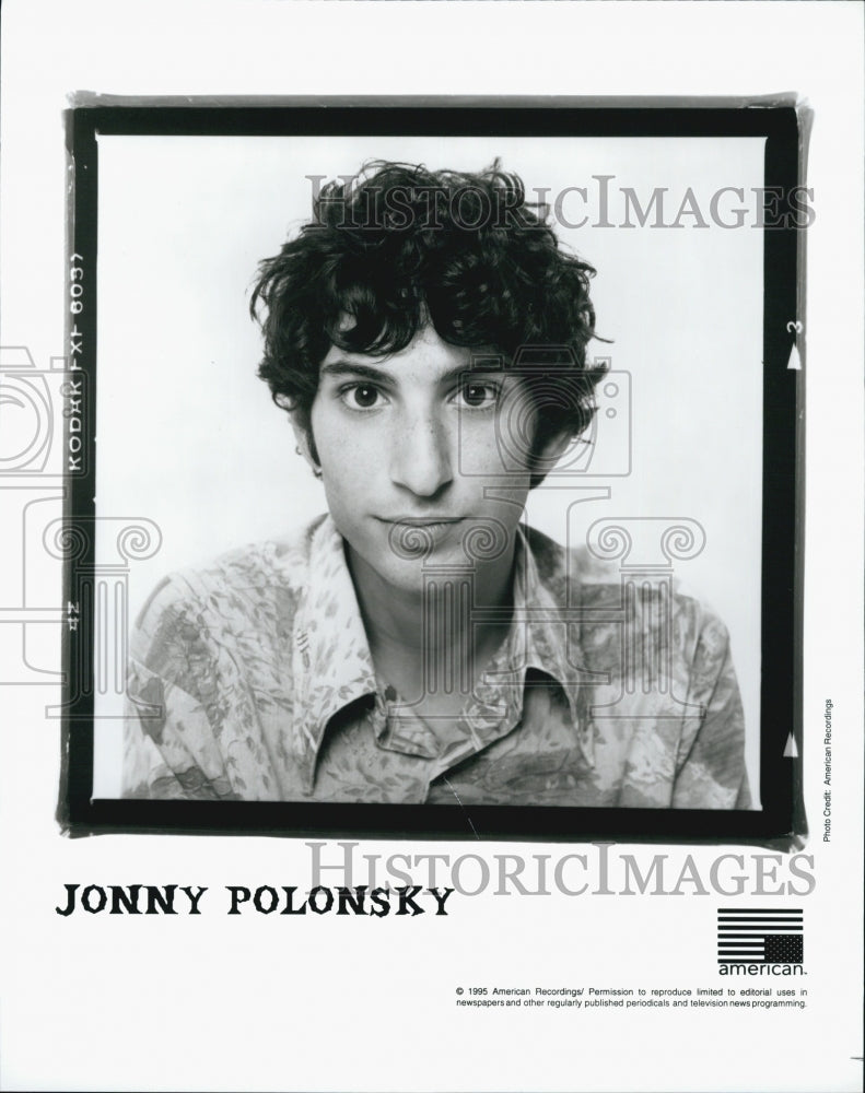 1995 Press Photo Jonny Polonsky of American Records - Historic Images