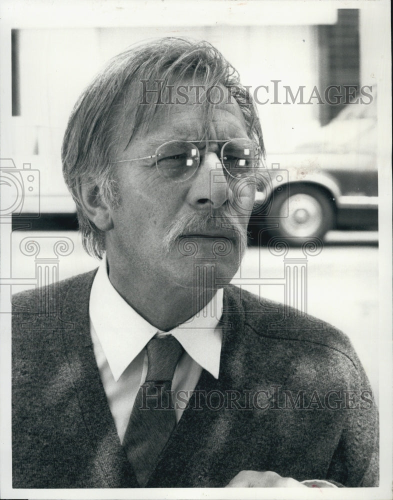 1983 Press Photo Christopher Plummer in"Prototype" - Historic Images