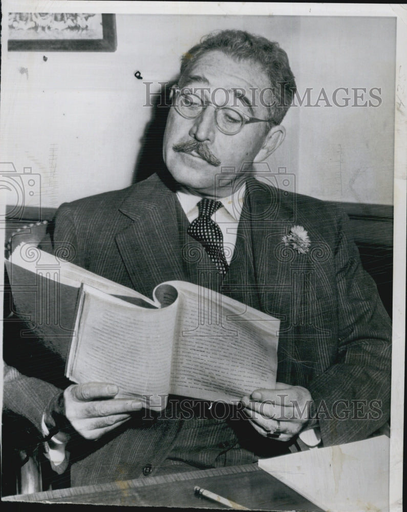 1949 Press Photo Federal Judge Harold Medina - Historic Images