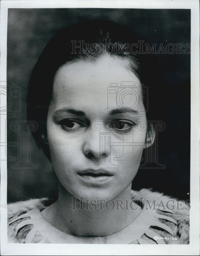 1972 Press Photo Actress Annelise Gabold stars in &quot;King Lear&quot; - Historic Images