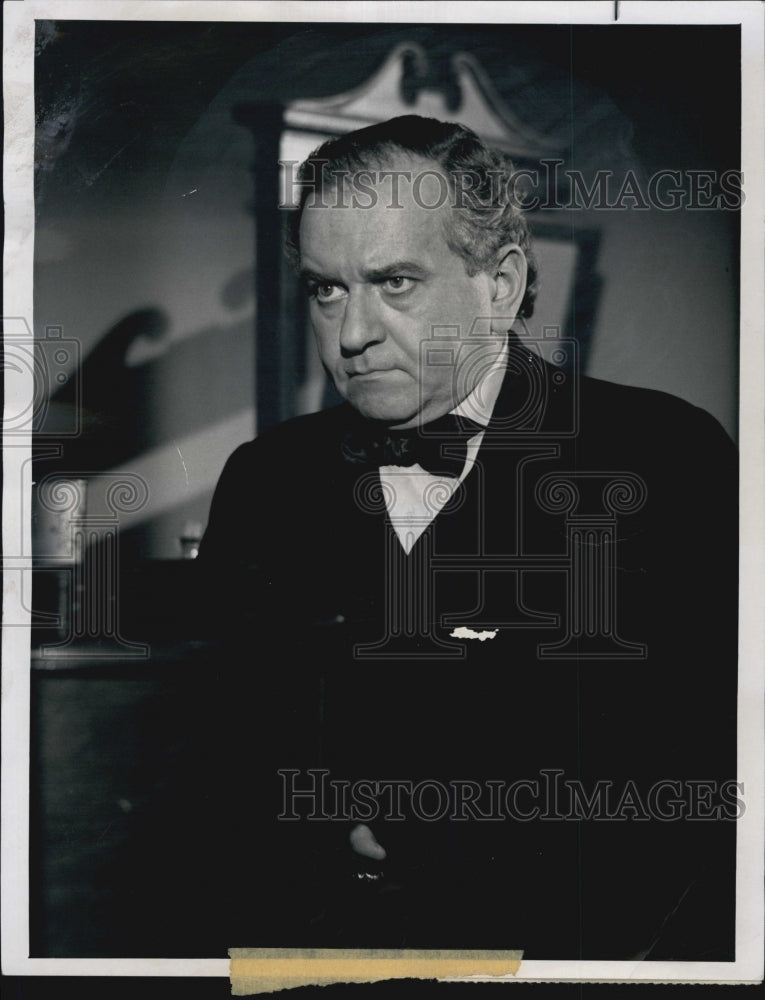 1965 Press Photo Martin Gabel stars in "Daniel Webster" on "Profiles in Courage" - Historic Images