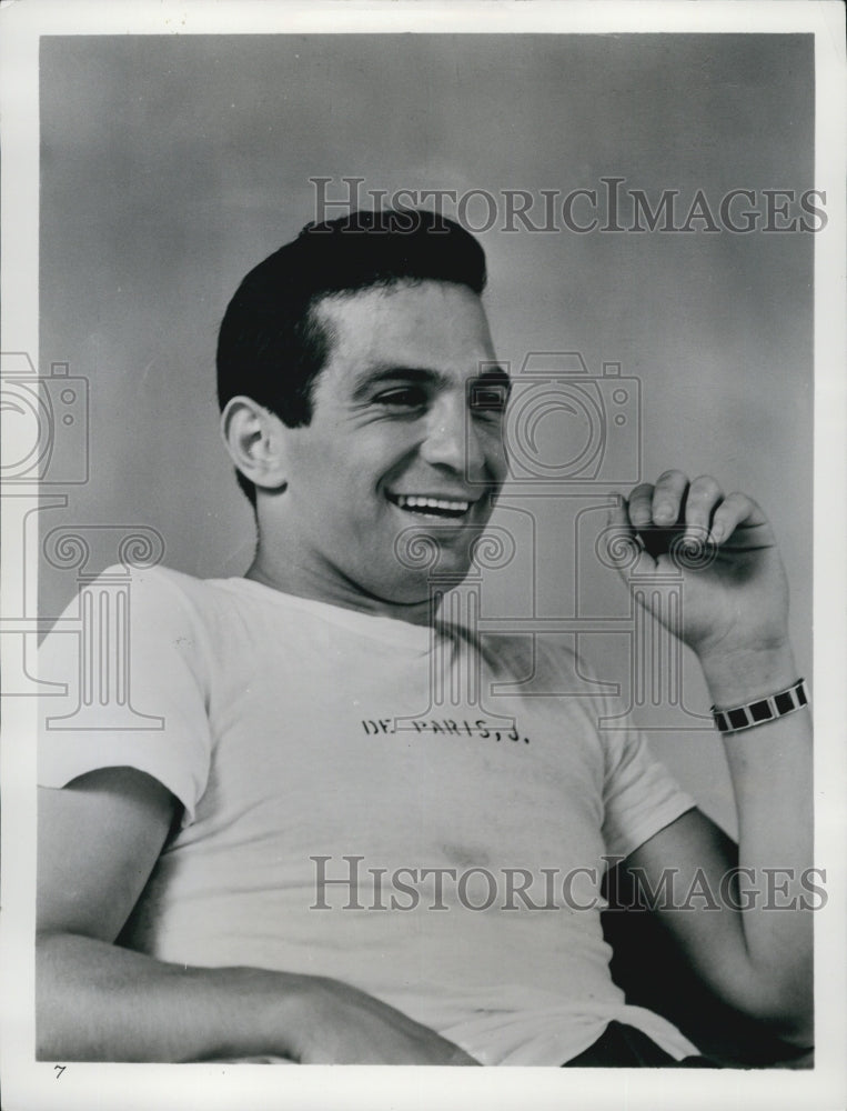 1957 Press Photo Actor Ben Gazzara in &quot;Cat On a Hot Tin Roof&quot; - Historic Images