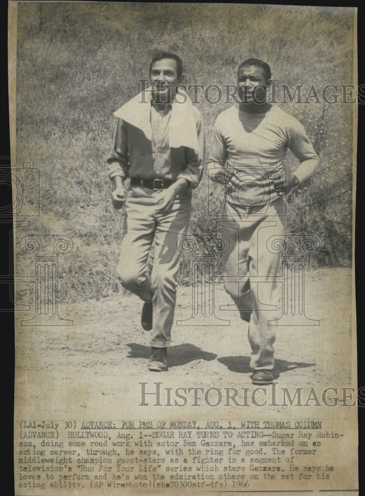 1966  Actor Ben Gazzara in "Run for Your Life" - Historic Images