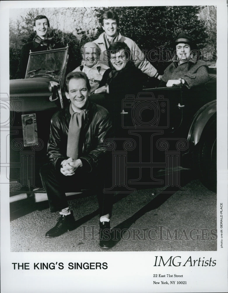 Press Photo British vocal ensemble The King&#39;s Singers - Historic Images