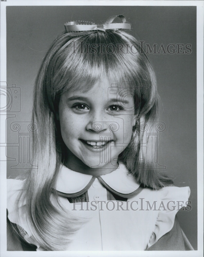 1985 Press Photo Actress Natalie Gregory - Historic Images