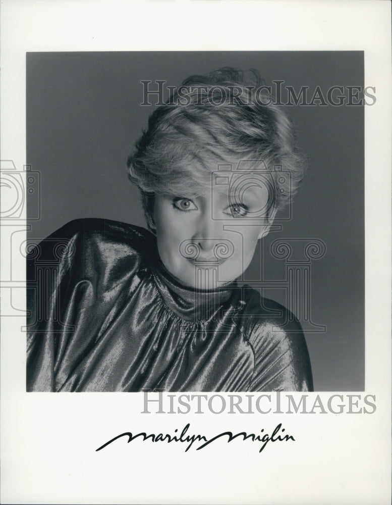 Press Photo Designer Marilyn Miglin - Historic Images