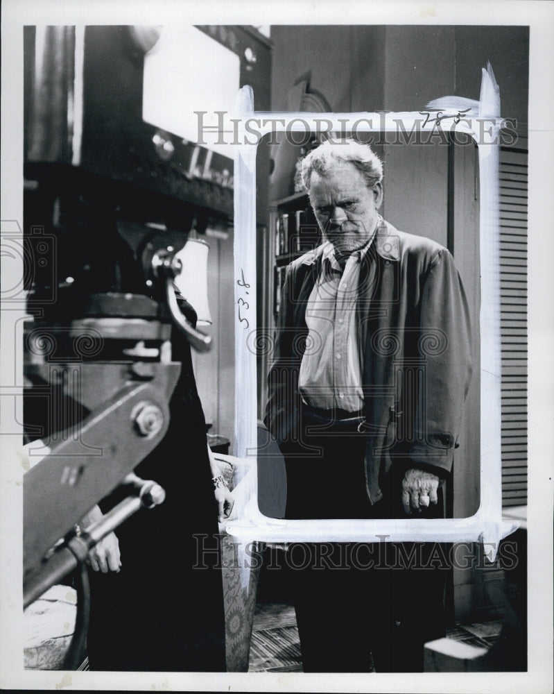 1957 Press Photo Actor James Barton - Historic Images