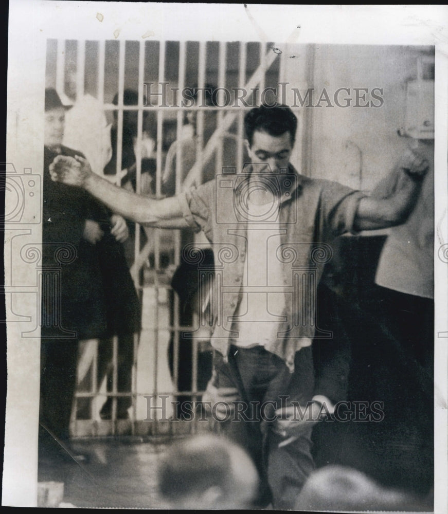 1965 Press Photo William Bassett,Ringleader in Menard Prison Riot - Historic Images