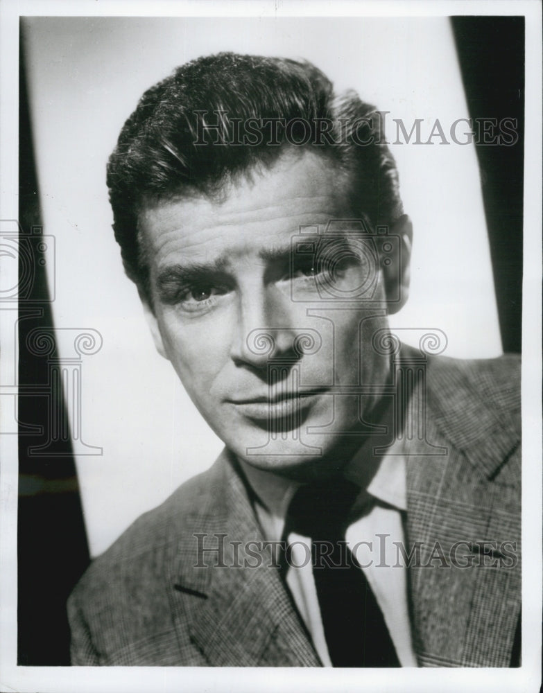 1969 Press Photo Richard Basehart,Narrator of &quot;The Natural History of Our World&quot; - Historic Images