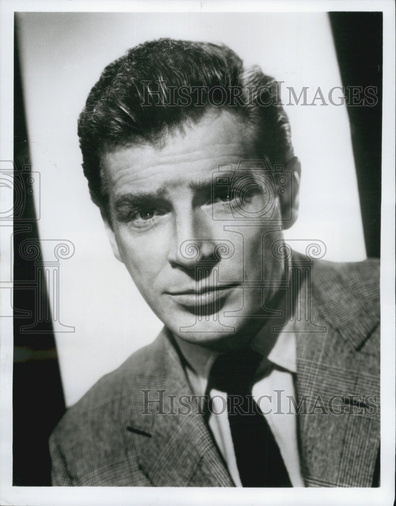 1969 Press Photo Richard Basehart,Narrator of "The Natural History of Our World" - Historic Images