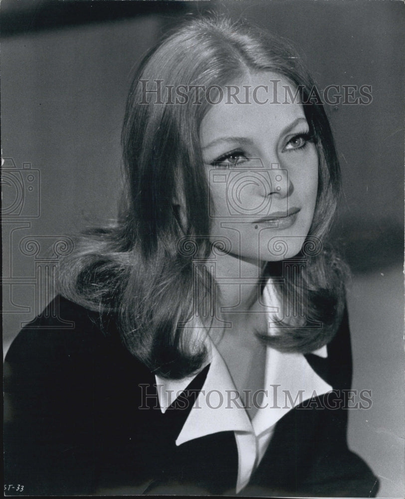 1971 Press Photo Actress Virna Lisi for &quot;The Statue&quot; - Historic Images