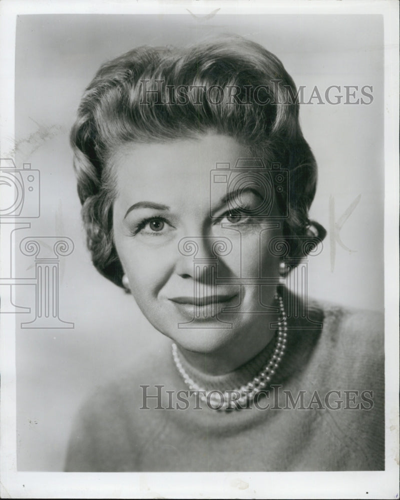 1955 Press Photo Glenda Farrell show in the picture - Historic Images