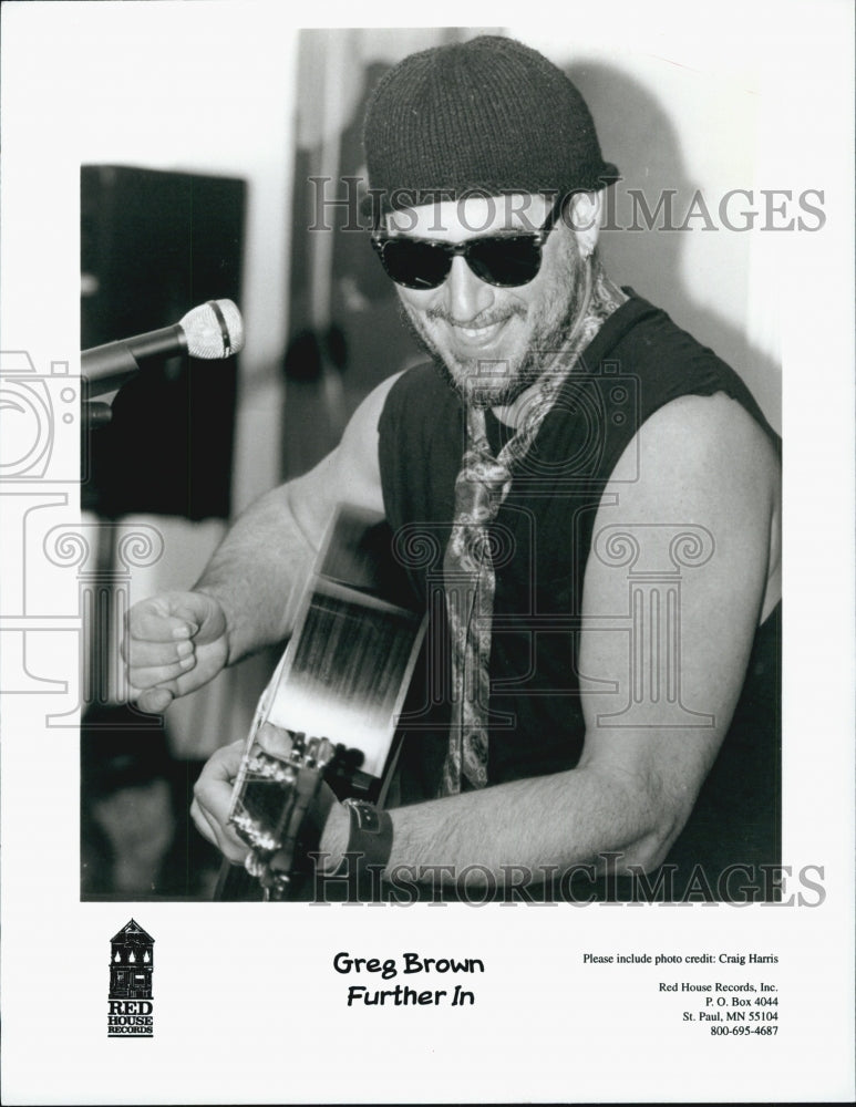 2000  Musician Greg Brown on Red House records - Historic Images