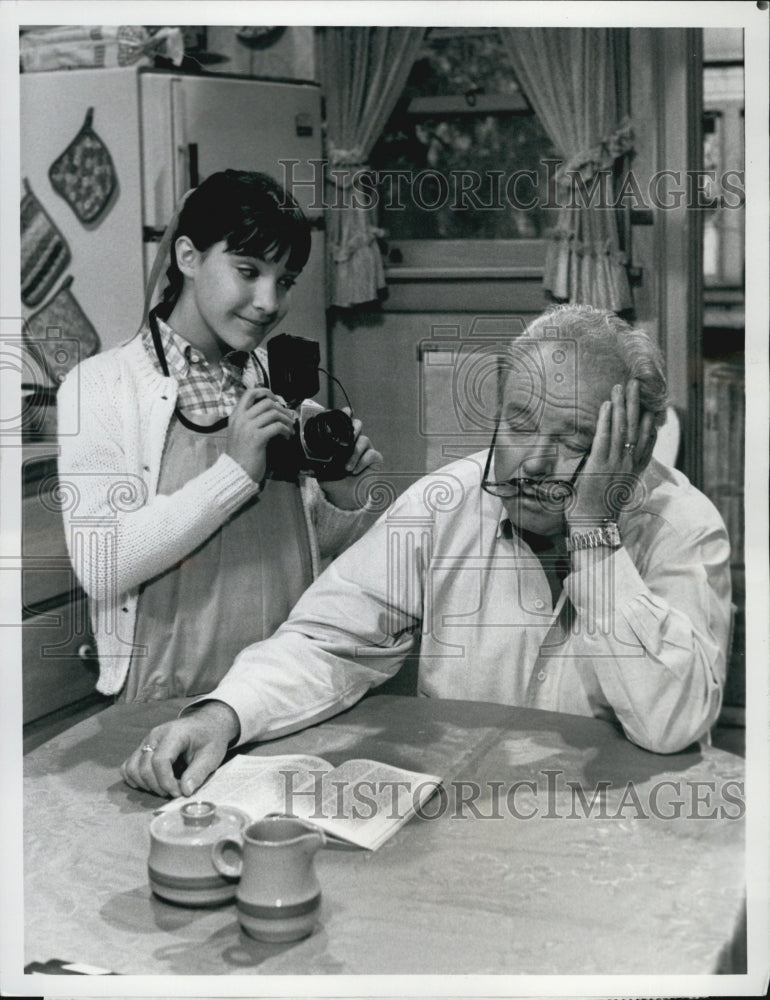 1981 Press Photo Actor Carroll O'Connor of "All in the Family" - Historic Images