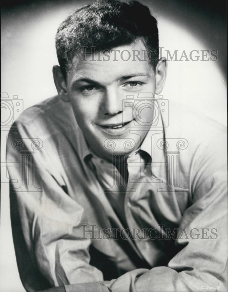 1959 Press Photo Actor James MacArthur &quot;Third Man on the Mountain&quot; - Historic Images