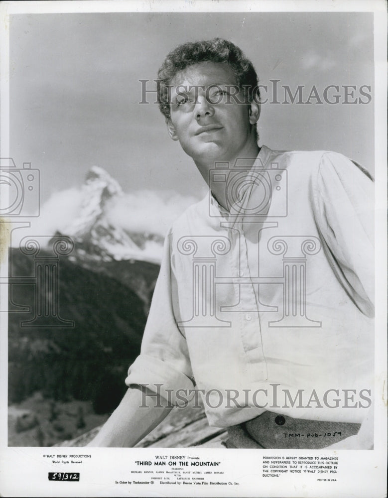 1959 Press Photo &quot;Third Man on the Mountain&quot; - Historic Images